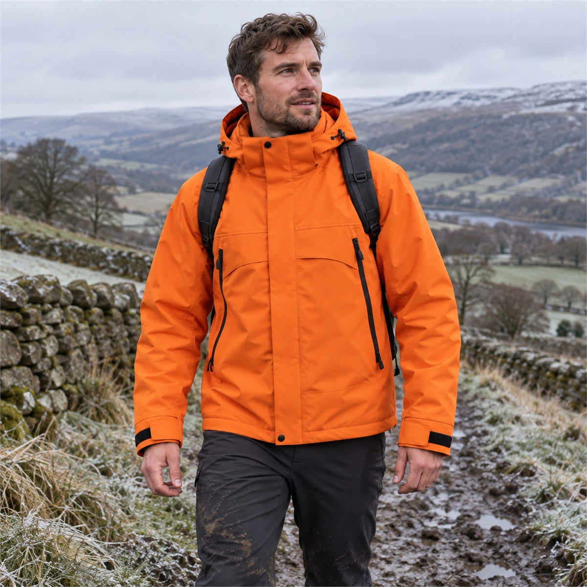 Bransdale insulated hooded jacket — men outdoor