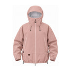 Swaledale waterproof shell jacket — pink front