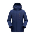 Derwent Men's Navy 3-in-1 waterproof jacket front