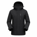 Derwent Women's Black 3-in-1 waterproof jacket front