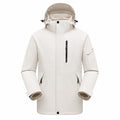 Derwent Women's Ivory 3-in-1 waterproof jacket front