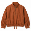Dentdale men's cotton utility smock - brown front