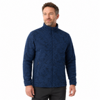 Coniston men's textured fleece midlayer - model