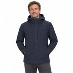 Allendale hooded softshell jacket — hood men white
