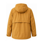 Coverdale men's hooded utility jacket — yellow back