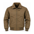 Hawkshead men's fleece-lined bomber jacket - khaki front