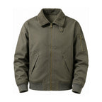 Sedbergh men's fleece-lined bomber jacket — olive front