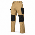Dovedale men's fleece-lined cargo walking trousers in Tan, front view
