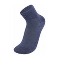 Elsdon Merino Blend Ankle Socks in Blue