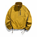 Grizedale men's smock jacket in Yellow on white