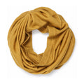Hexham Merino Wool Neck Gaiter in Yellow - white background