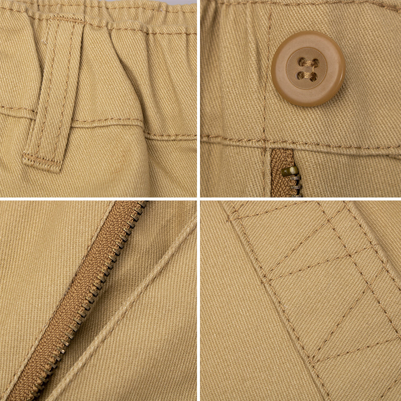 Men's Stretch Cargo Trousers Wear-resistant Work Trousers