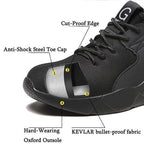 Archon Men's 588 Steel Toe Work Shoes