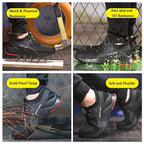 Archon Men's 588 Steel Toe Work Shoes