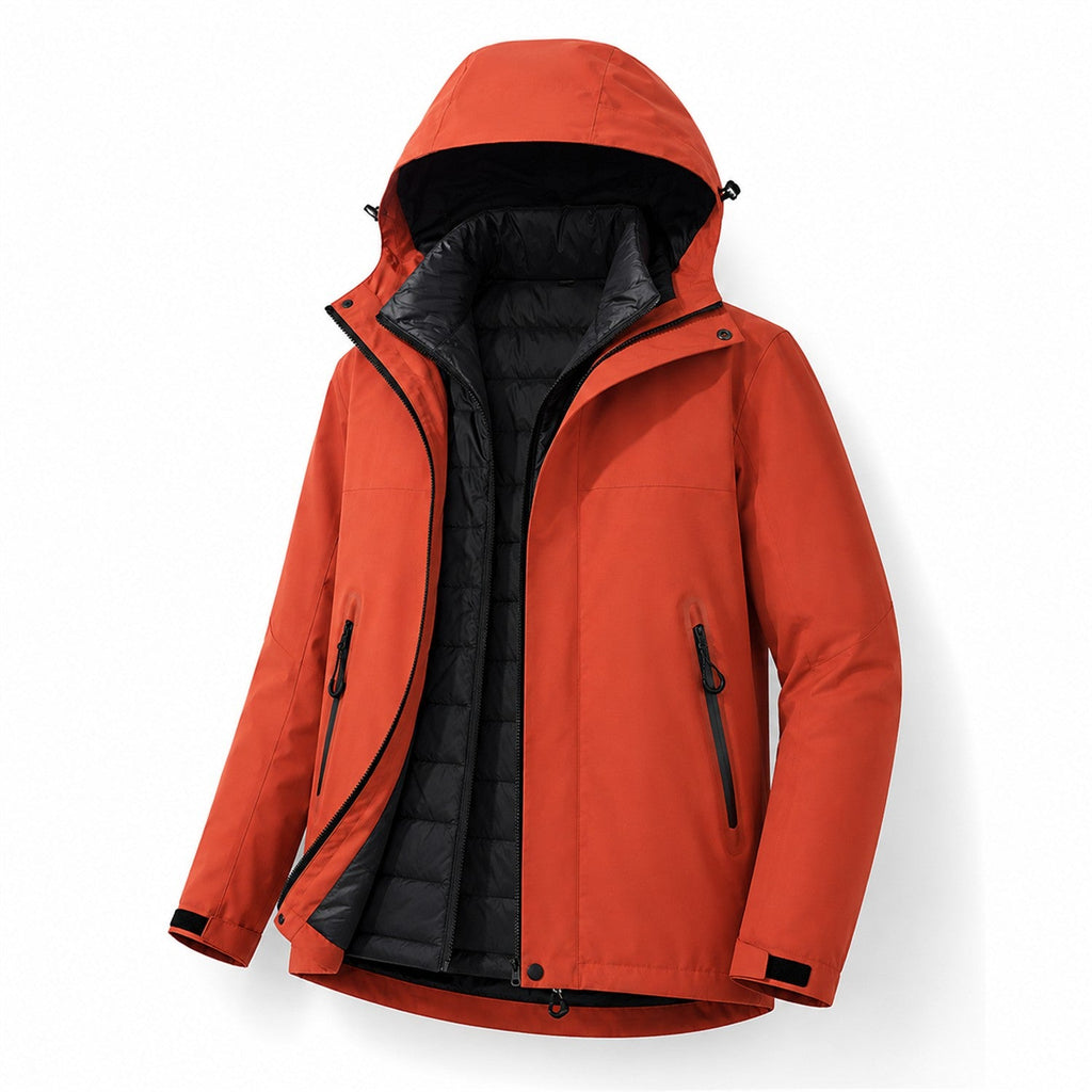 Pennine Men's Seam-Sealed 3-in-1 Down Jacket