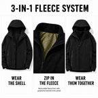 Pennine Women's Seam-Sealed 3-in-1 Fleece Jacket