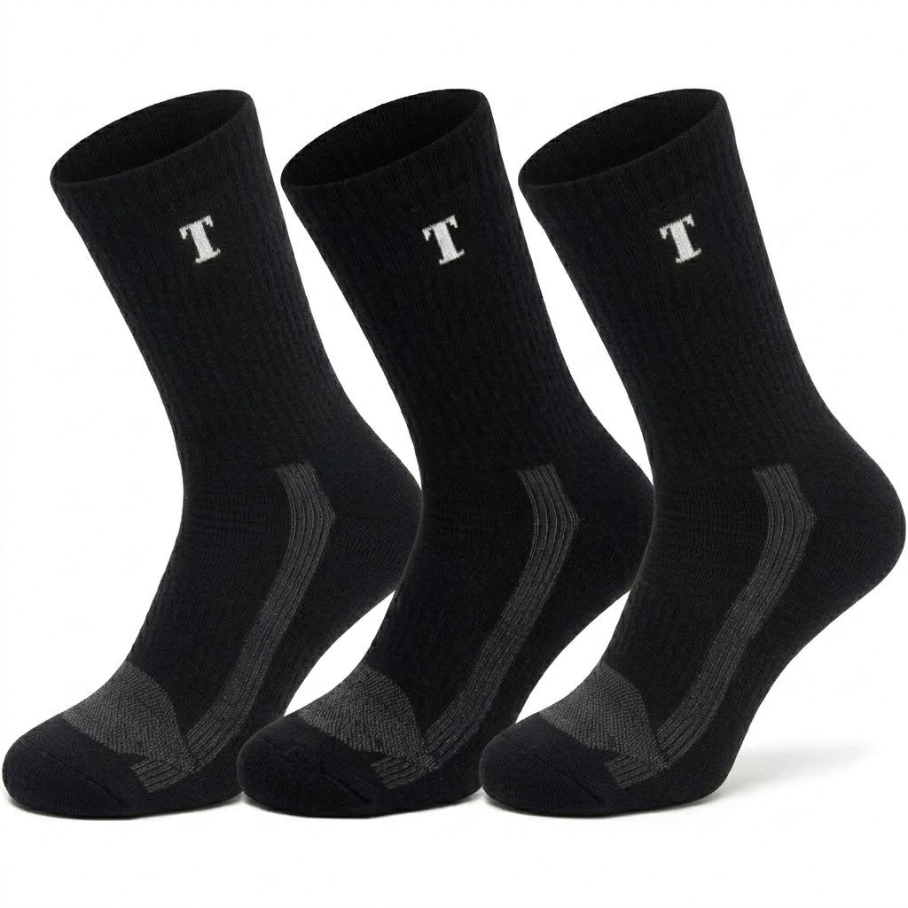 TWS Merino Wool Boot Socks – Hiking, Work & Tactical