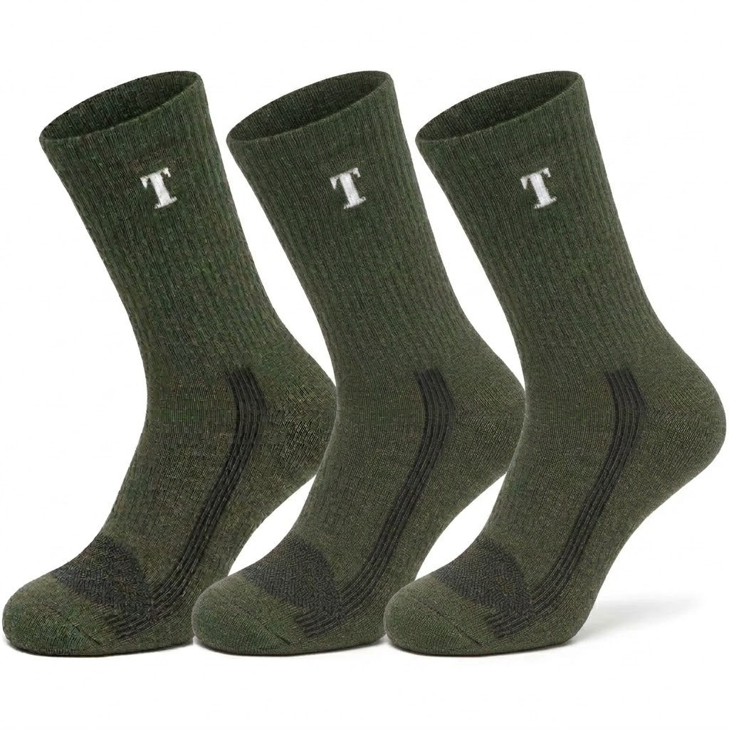 TWS Merino Wool Boot Socks – Hiking, Work & Tactical