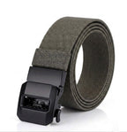 Tactical Men's Nylon Elastic Quick Release Buckle Belt