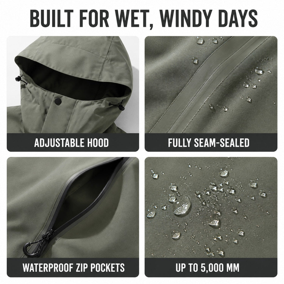 Pennine Men's Seam-Sealed 3-in-1 Fleece Jacket